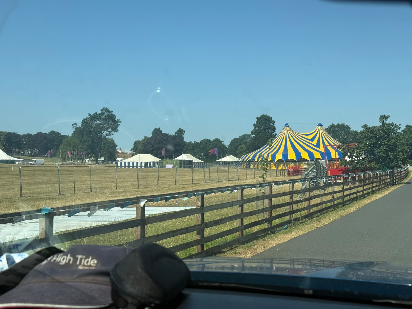 Arriving at Deershed Festival 2026 — the site taking shape in North Yorkshire