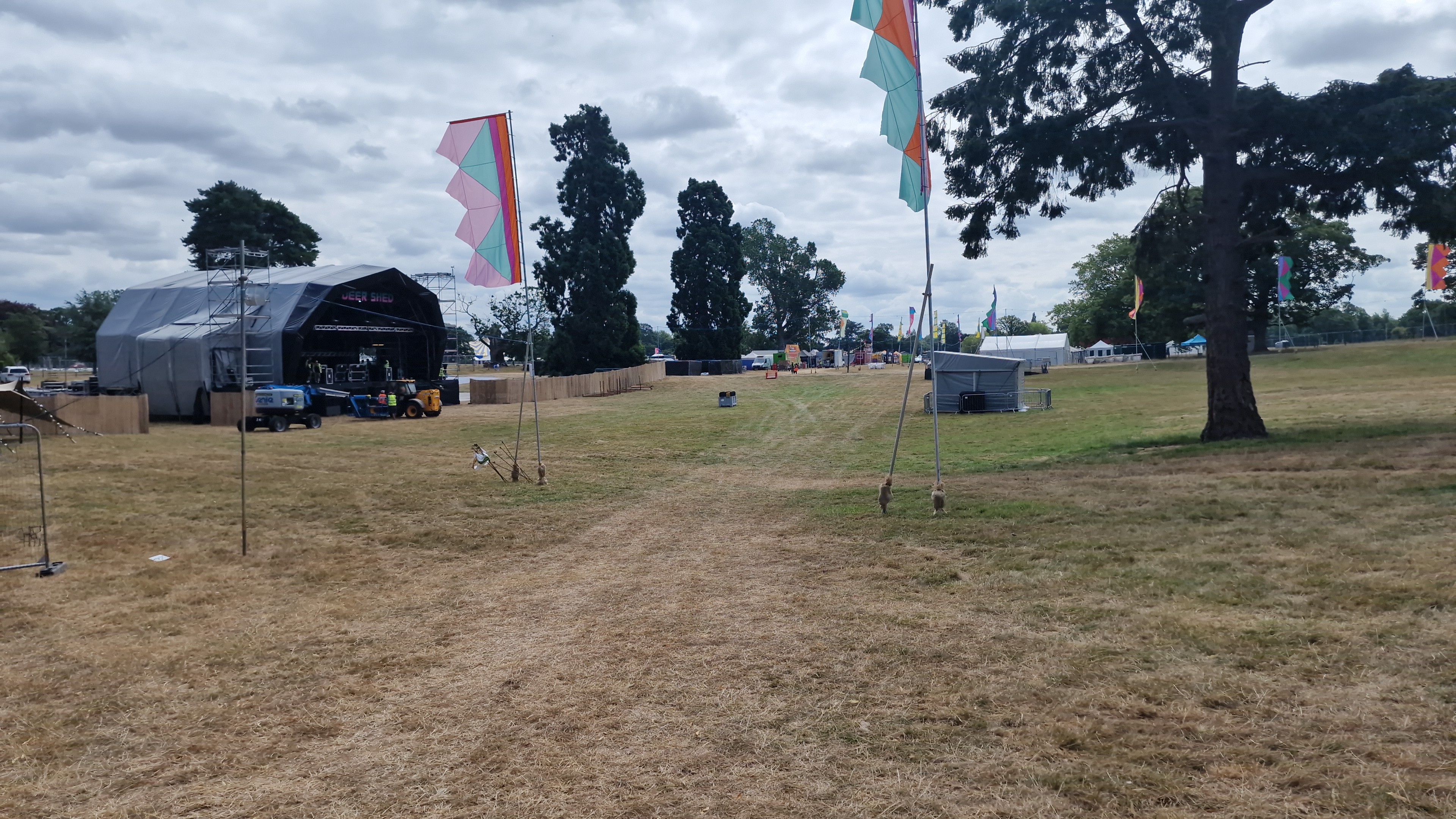 HTG team commissioning the Deershed network section by section