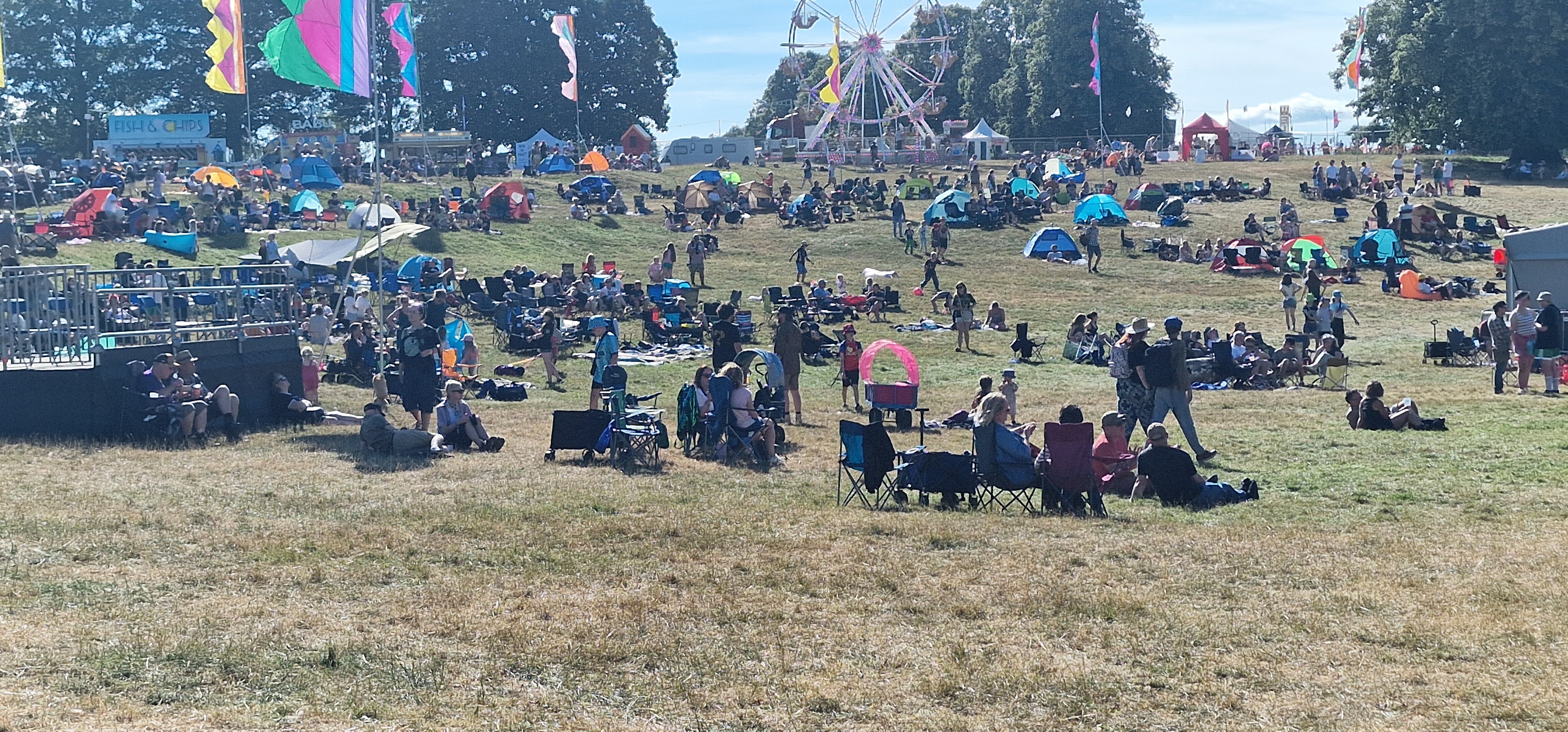 Deershed Festival 2026 site filled with festival-goers during the afternoon